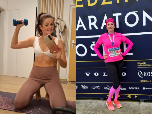 �spech so Supershape: 53-ro�n� Lenka m� VO₂max 50 a polmarat�n pod 2 hodiny