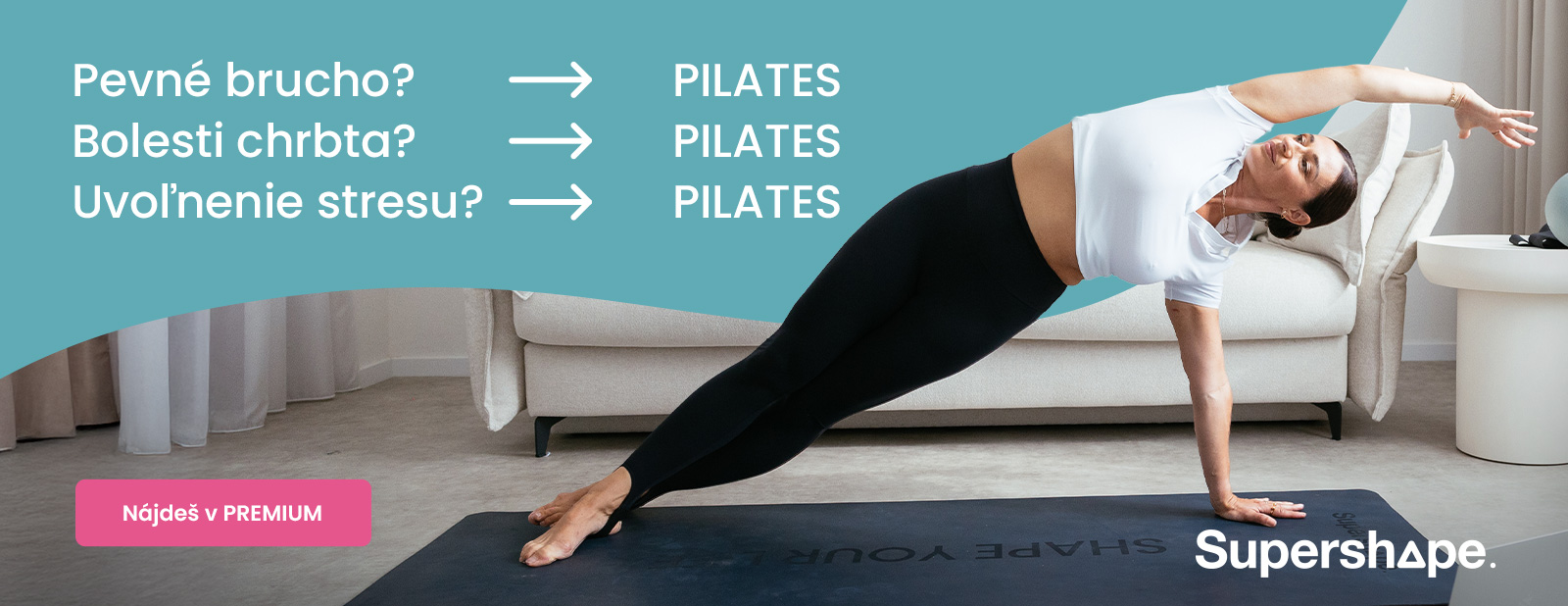 HP banner PILATES